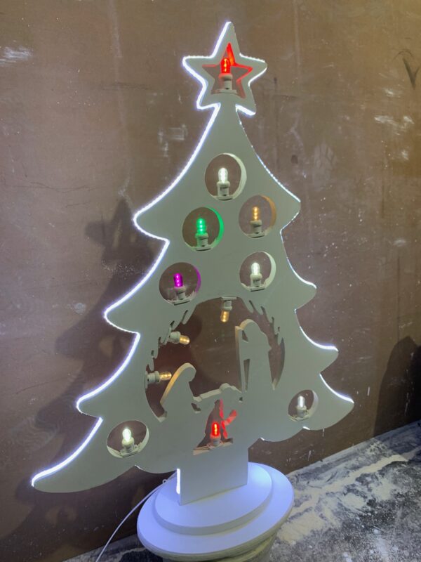 Albero Natale con Natività - immagine 2