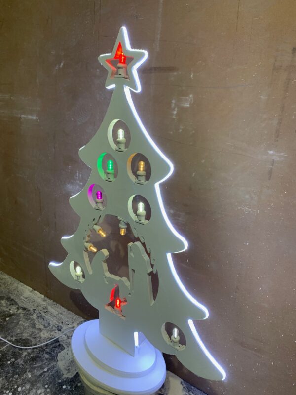Albero Natale con Natività - immagine 3
