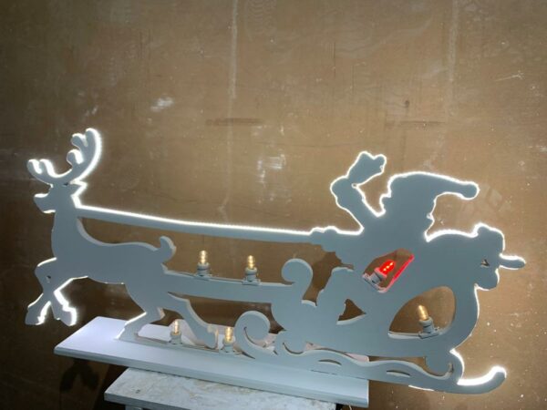 Babbo natale con slitta - immagine 2